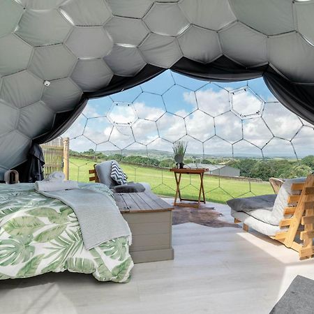 Hotel Deerstone Glamping-Pinhaw Beacon Dome Hot Tub Earby Exterior foto