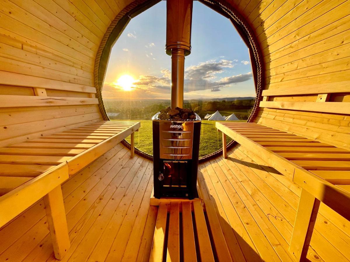 Hotel Deerstone Glamping-Pinhaw Beacon Dome Hot Tub Earby Exterior foto